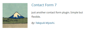 contact form 7