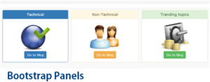 Bootstrap Panels 